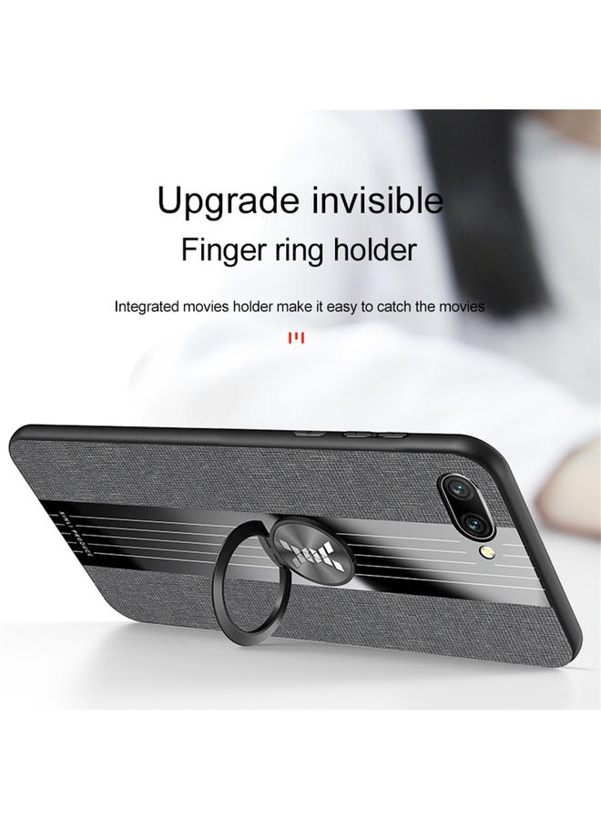 شين لي تونج جراب لهاتف Huawei Honor 10 Lite مصنوع من مادة TPU المقاومة للصدمات مع حامل حلقي - Image 4