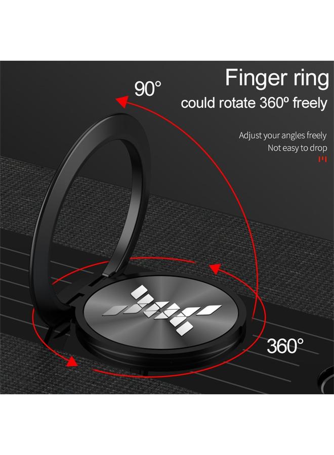 شين لي تونج جراب لهاتف Huawei Honor 10 Lite مصنوع من مادة TPU المقاومة للصدمات مع حامل حلقي - Image 3