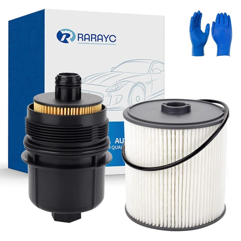 Ecodiesel Engine Oil Filter Set Replacement for 2020 2021 2022 2023 2024 2025 Ram 1500 DT Wrangler JL 2021 Gladiator Replaces 68507598AA 68498720AA 68436631AA