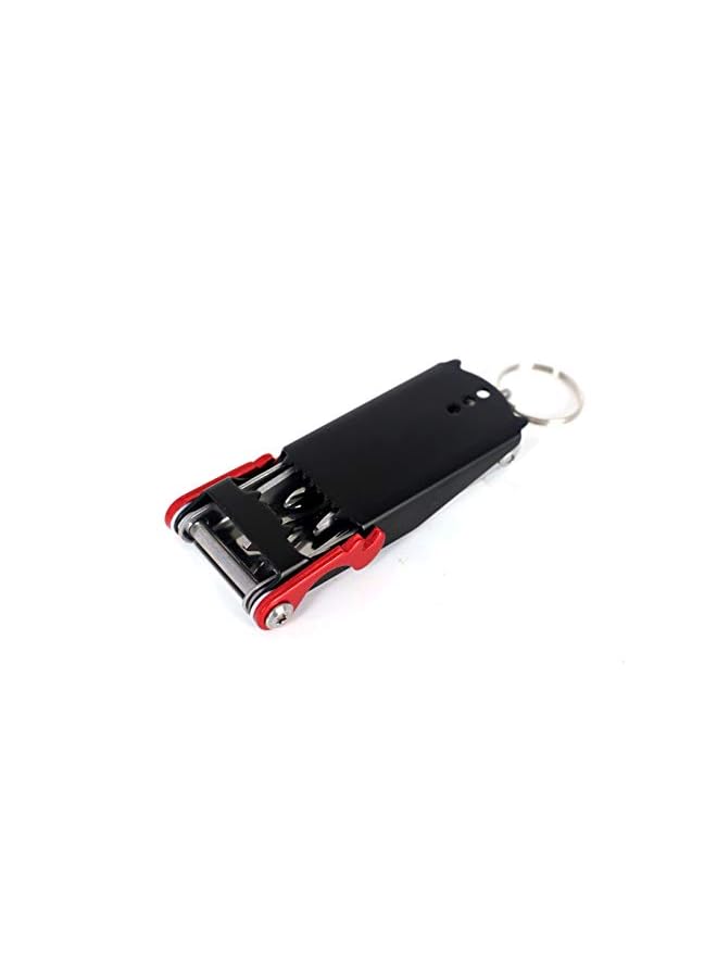 PROMASS Mobile Phone Stand Holder Desktop, Full Metal Foldable Portable Keychain Accessories (black) - Image 5