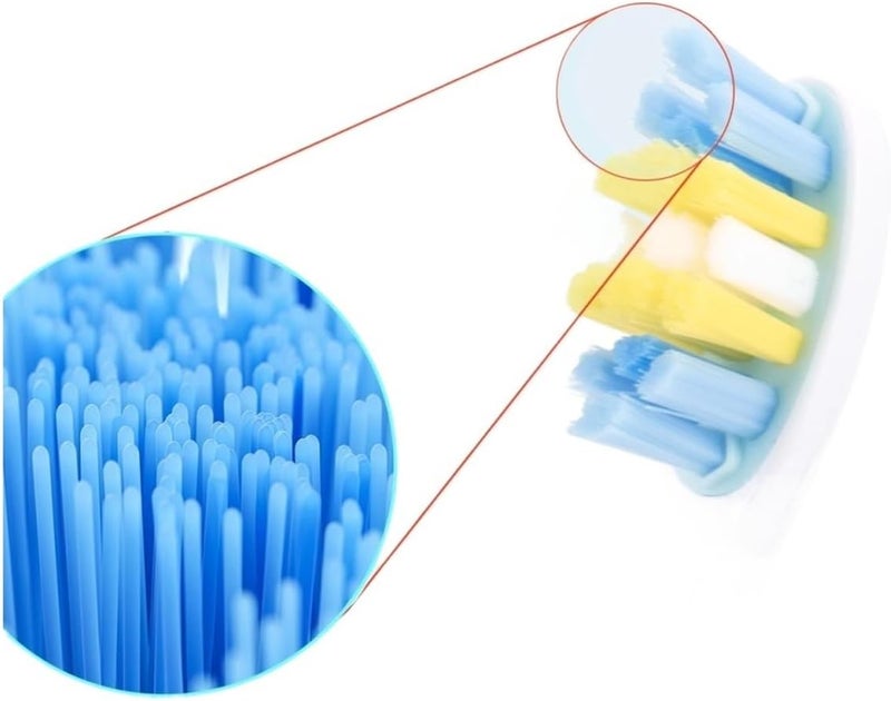 10pcs Replacement Toothbrush Heads，Compatible for S100 Smart Electric Heads - Image 5
