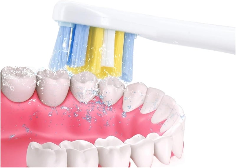 10pcs Replacement Toothbrush Heads，Compatible for S100 Smart Electric Heads - Image 4