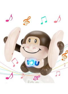 The Fun Monkey Toy with sounds, lights, and music! It moves, sings, and even flips! A fantastic toy that develops visual skills and brings joy to your child. Safe, excellent quality with bright colors!