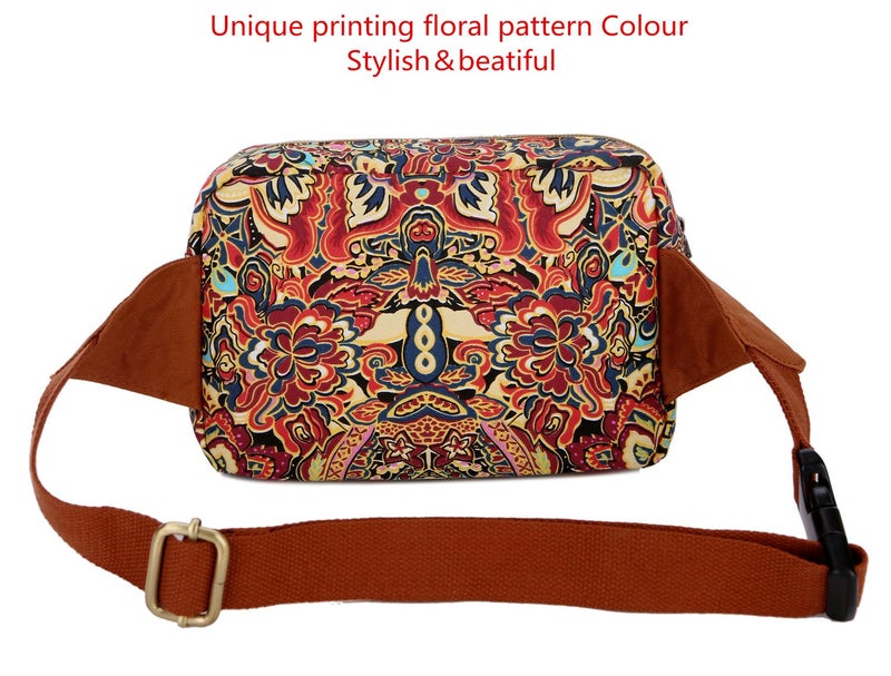 BAOSHA YB-02 Waist Bag Sports Fanny Pack Bum Bag for Women Multicoloured (Multicolour) - Image 2