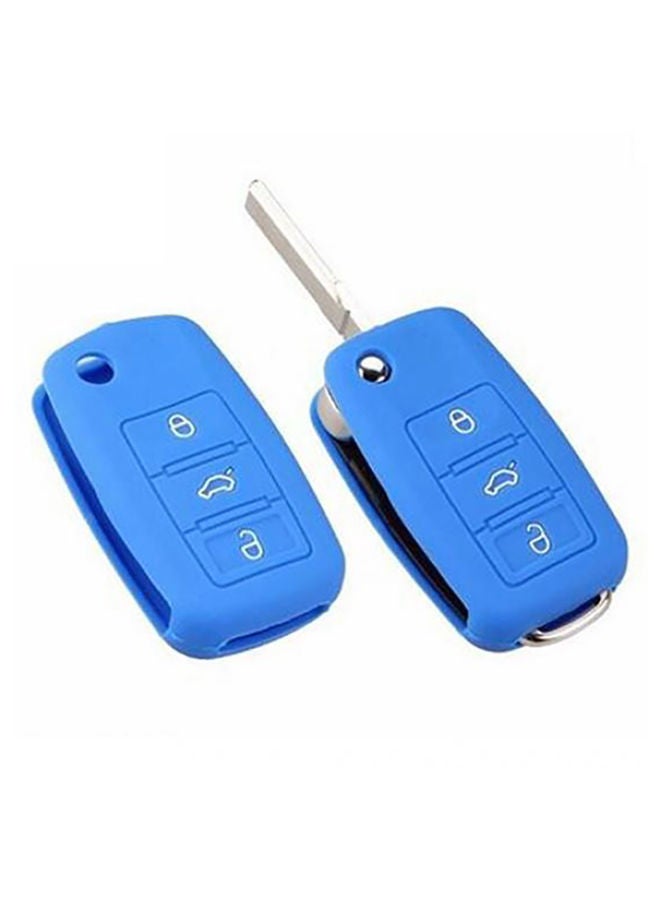 نيبمينينت Universal Car Accessories Silicone Key Holder Case Cover For Volkswagen