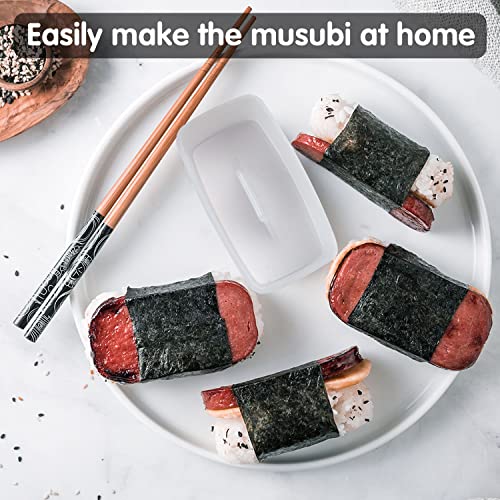 Gadget Beyond Spam Musubi Mold, 2 Pack Musubi Maker Press, Make Your Own Hawaiian Spam Musubi at Home, BPA Free, Non-Stick, The Original Musubi Mold Used in Hawaii restaurants - Image 4