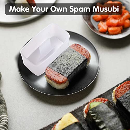 Gadget Beyond Spam Musubi Mold, 2 Pack Musubi Maker Press, Make Your Own Hawaiian Spam Musubi at Home, BPA Free, Non-Stick, The Original Musubi Mold Used in Hawaii restaurants - Image 2