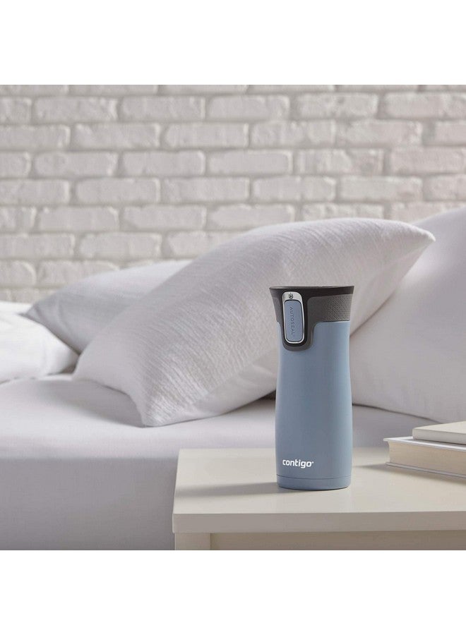 Contigo Contigo West Loop Stainless Steel Travel Mug with AUTOSEAL Lid, 16oz., Stainless Steel/Black  - Image 2
