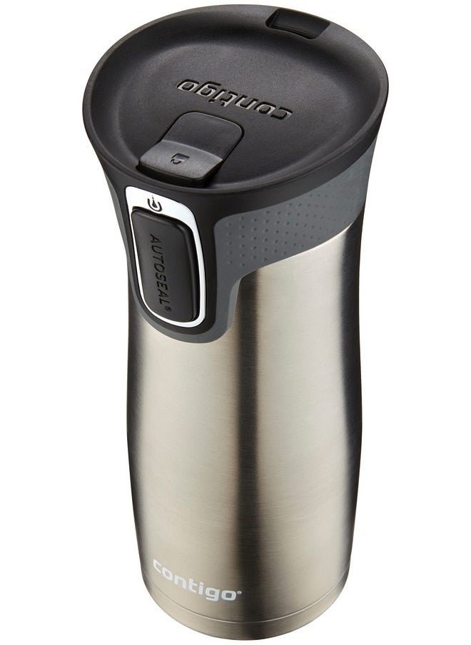 Contigo West Loop Stainless Steel Travel Mug with AUTOSEAL Lid, 16oz., Stainless Steel/Black - pzsku/Z9313D41A81402F205F15Z/45/_/1736571273/40e3663b-878e-40e5-8729-3d64a18149b1