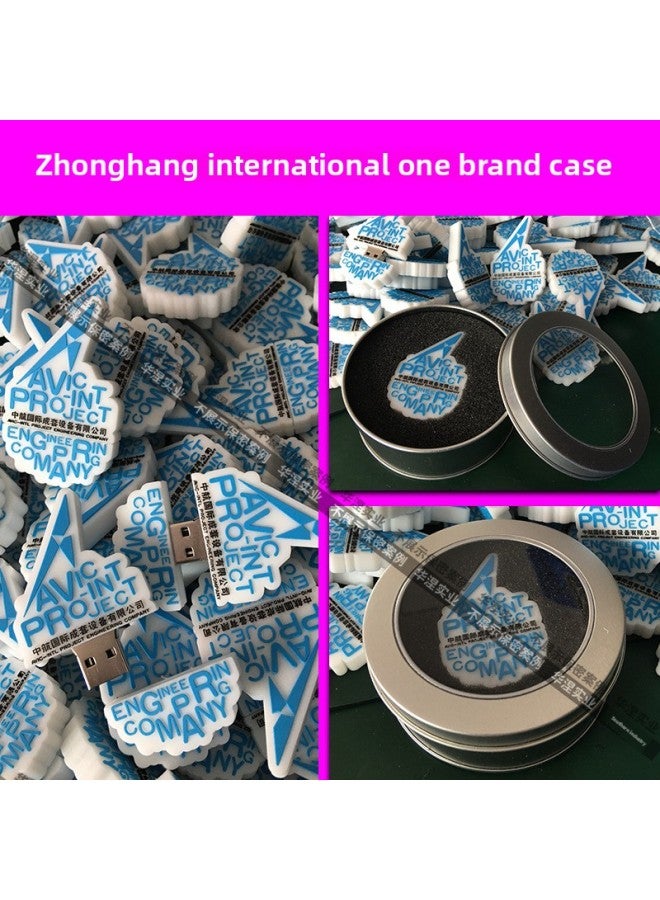 Loquat Cartoon U Disk Custom Creative IP Corporate Image Advertising Logo Portable Disc Three-dimensional Small Gift High-speed 3.0USB-Color:May Day Gift U Disk Customized Mold Opening-Capacity:16GB - Image 4