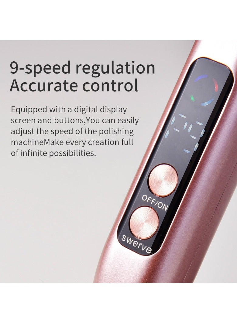 General Cordless nail drill portable professional rechargeable electric nail grinding pen to meet the needs of different nail art styles  - Image 4