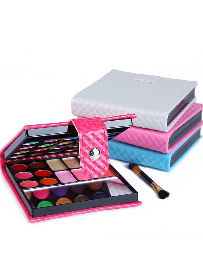 FantasyDay Pro 32 Colors All In One Ultimate Color Makeup Palette Carry All Eyeshadow Cosmetic Contouring Makeup Kit (With 6 Lipgloss, 3 Blush, 3 Face Powder And 2 Brush) White Bag - Image 5