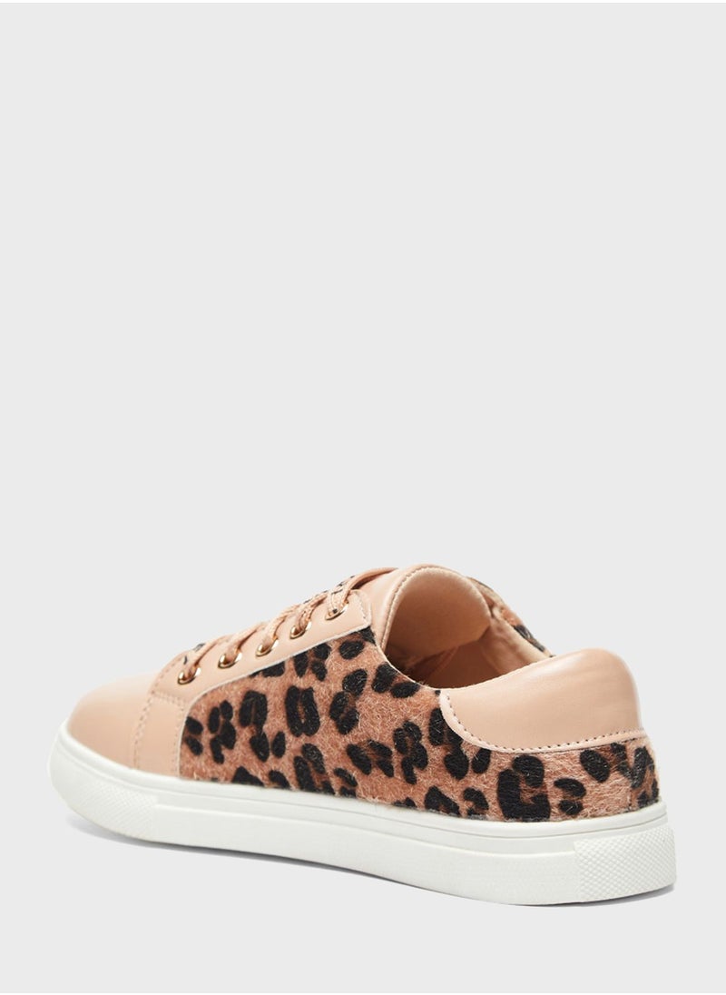 shoexpress - Kids Printed Low Top Sneakers - Image 1