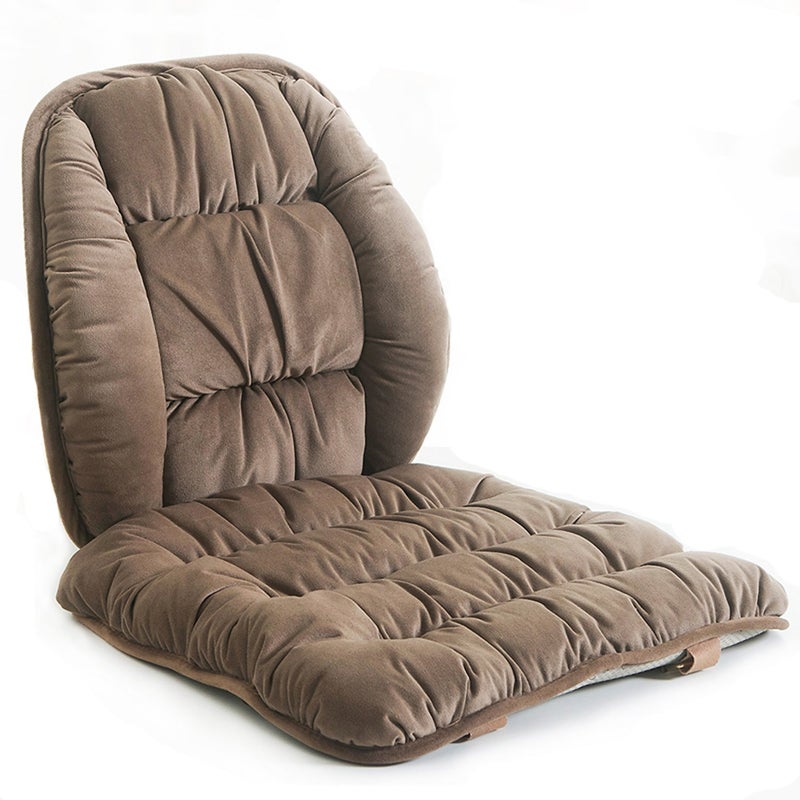 ALIBO Firm Style Chairs Recliner Lumbar Back Support Nonslip Seat Pads Cushion Low Back Pain Relief Warm Lumbar Rest Pillow - Image 1