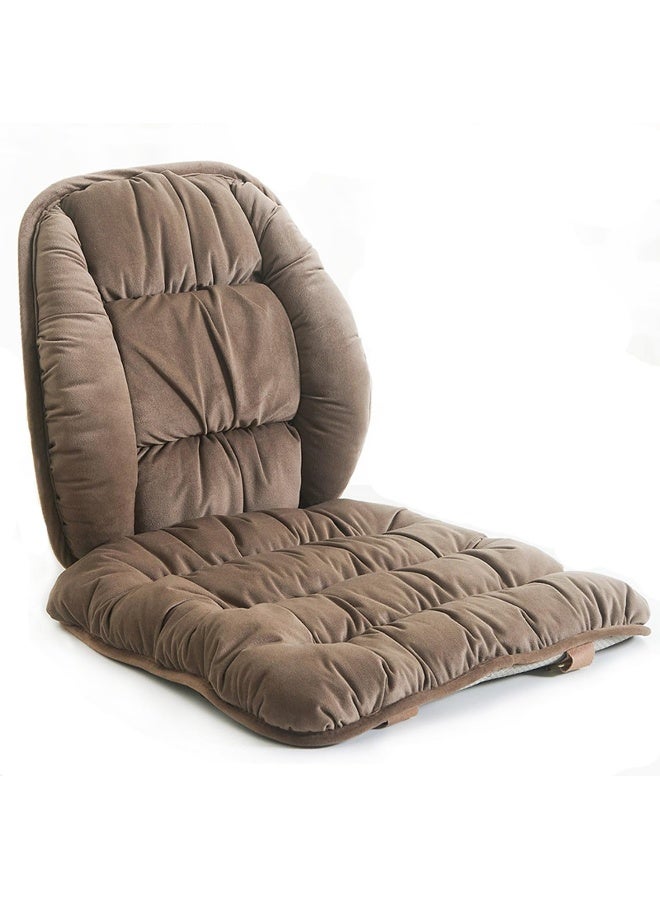 ALIBO Firm Style Chairs Recliner Lumbar Back Support Nonslip Seat Pads Cushion Low Back Pain Relief Warm Lumbar Rest Pillow - Image 2