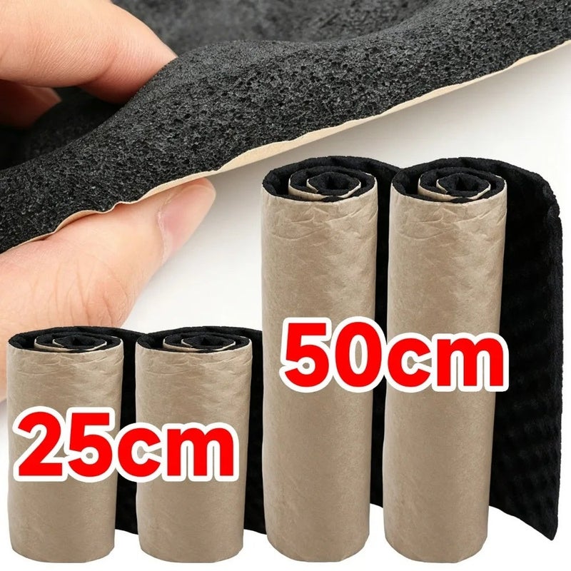 Auto Heat Insulation Pad Sound Deadening Foam Mat Car Engine Hood Door Trunk Roof Shock Proofing Waterproof Self Adhesive Sheet - Image 3