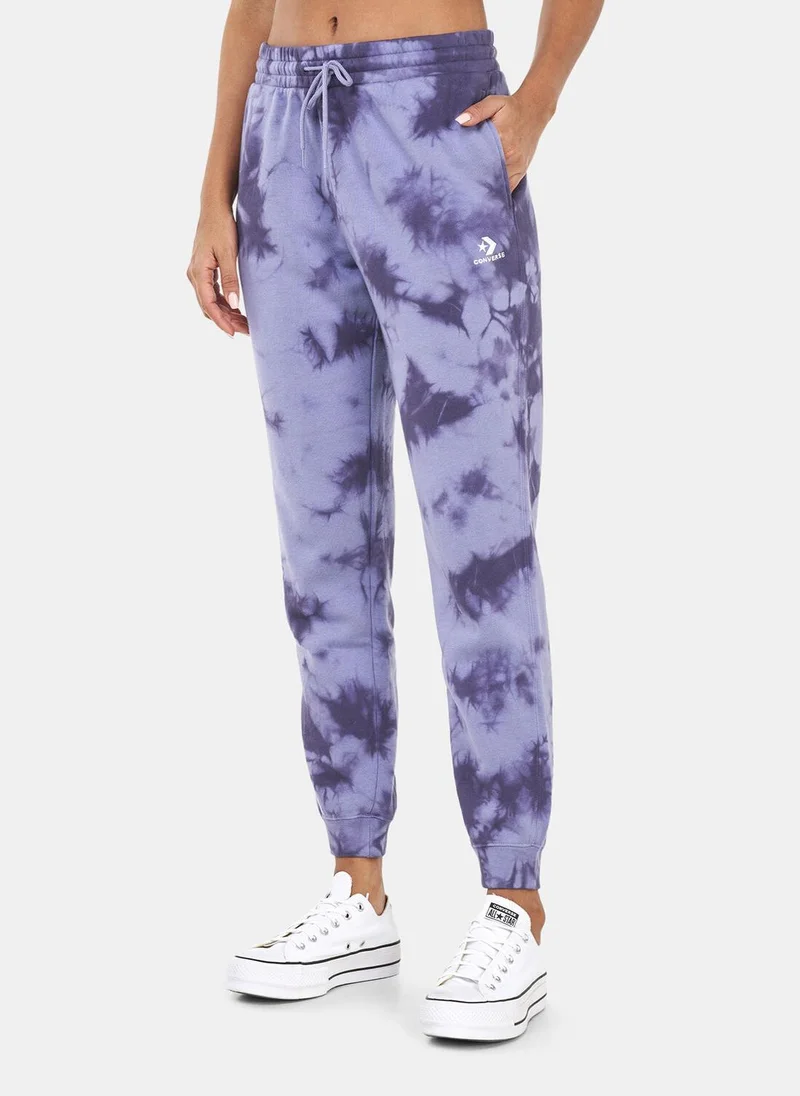 CONVERSE Go-To Star Chevron Washed Sweatpants