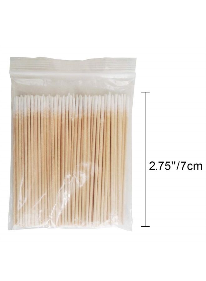 ECYC 1000Pcs Pointed Cotton Swabs Wooden Handle Makeup Health Medical Ear Jewelry Clean Sticks Buds Tips - Image 1