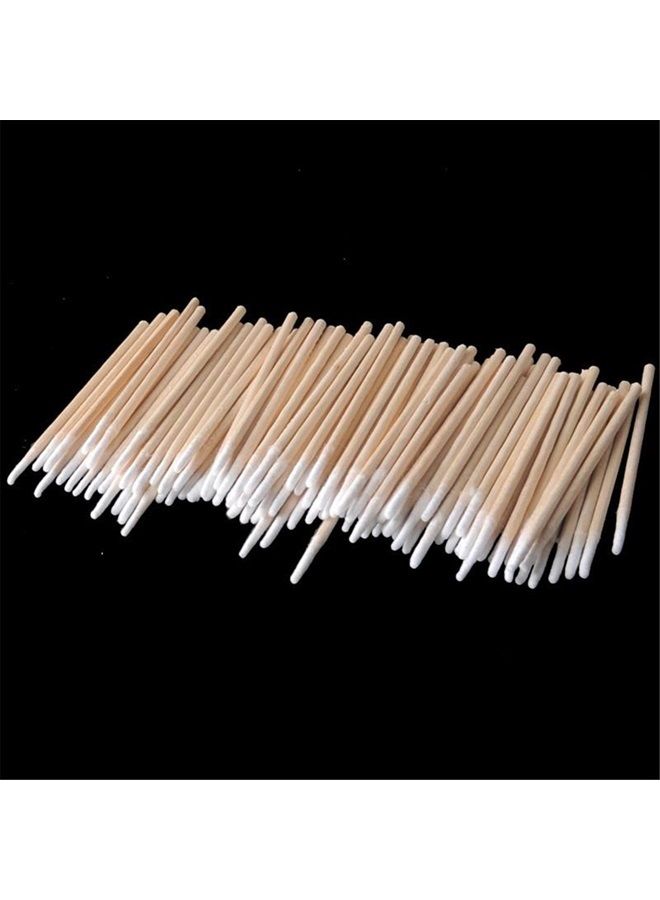 ECYC 1000Pcs Pointed Cotton Swabs Wooden Handle Makeup Health Medical Ear Jewelry Clean Sticks Buds Tips - Image 2