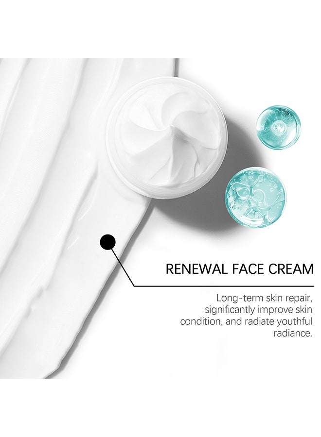 Hoygi Renewal Face Cream, Anti-Wrinkle Cream for Melasma and Freckles, Repair and Brighten Cream, Face Cream for All Skin Sypes - 50G - Image 5