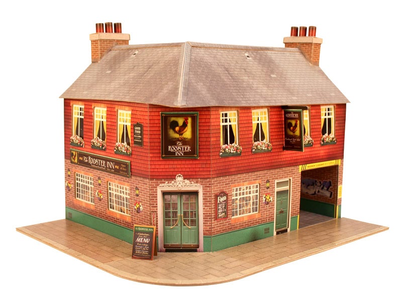 The CityBuilder Corner Inn Model Making Kit 1:43 Scale (7mm) O Gauge - Image 2
