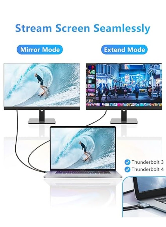 USB-C to HDMI Cable 3.3ft – 4K@30Hz Type C 3.1 to HDMI Adapter – Compatible with Laptops, Tablets & Smartphones - Image 2