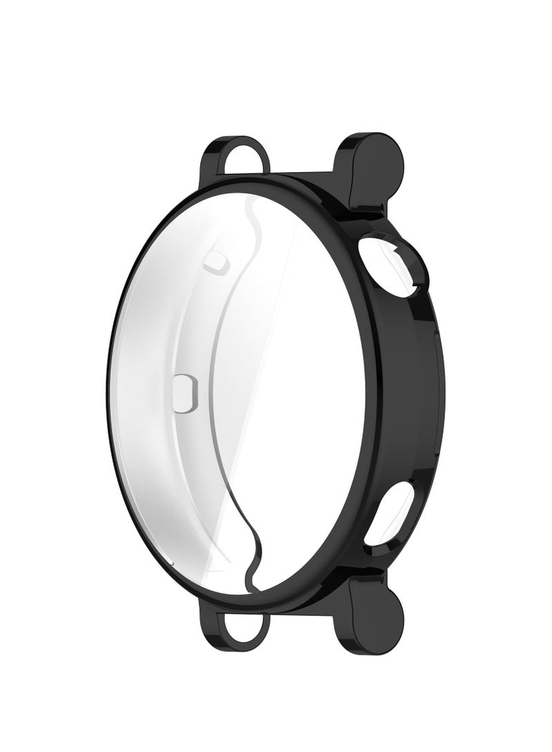 Screen Protector Case for Huawei Watch GT4 41mm Cover HD Shockproof Soft TPU Full Protection Screen Protector Case for Huawei Watch GT4 41mm Protective Case (Black) - Image 1