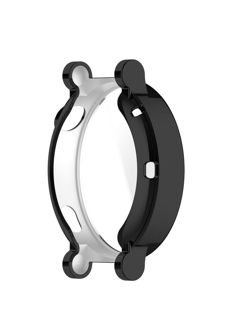 Screen Protector Case for Huawei Watch GT4 41mm Cover HD Shockproof Soft TPU Full Protection Screen Protector Case for Huawei Watch GT4 41mm Protective Case (Black) - Image 4
