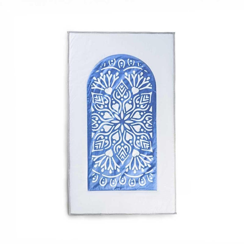 ريتال سجادة صلاة من ريتال – Classic Islamic Design – مخمل ناعم مبطن – 120×70 سم – متعدد الألوان - Image 1