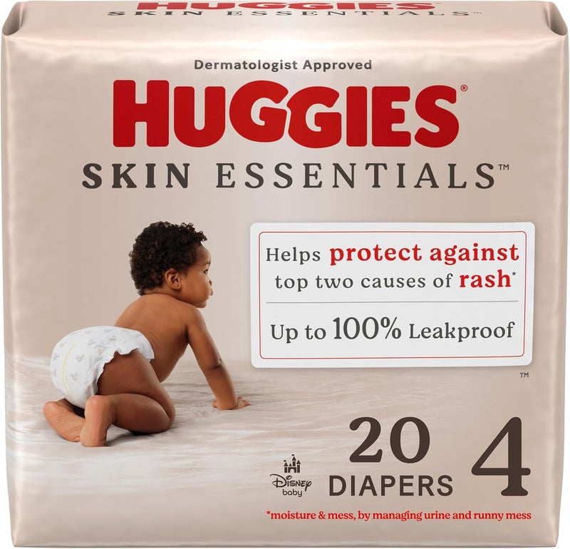 Huggies Skin Essentials Size 4 Diapers - 20 Count - Image 1