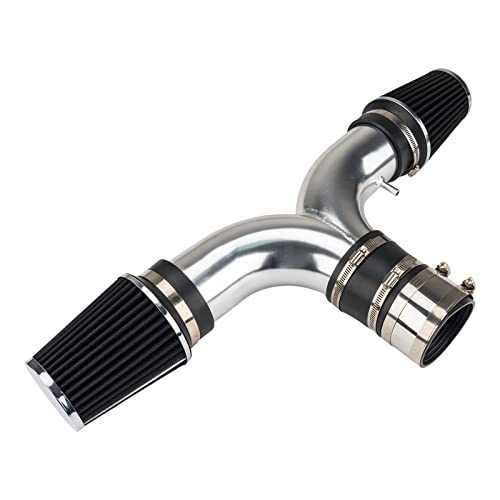 AUTOSITY Air Intake Kit, Cold Air Intake w/Filter Replacement for 2003-2008 Ram 1500 Hemi 5.7L V8 Engine (Black) - Image 2