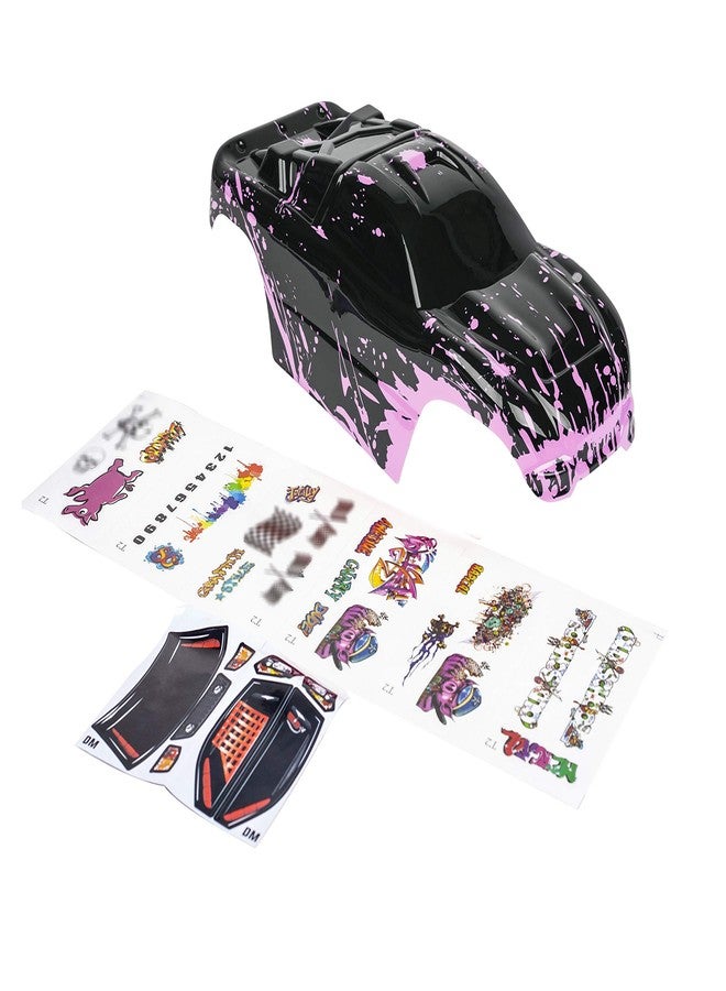 SummitLink Custom Body Muddy Pink Over Black Compatible for 1/10 Scale RC Car or Truck (Truck not Included) R-G-01 - Image 2