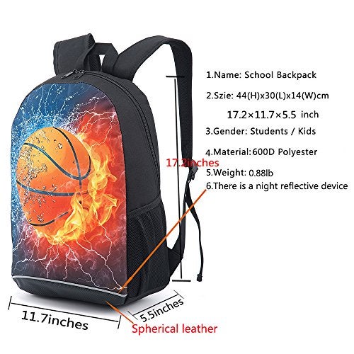CAIWEI American Football Backpack School Bag - Image 5