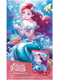 Generic 100-Piece Princess Jigsaw Puzzle - Kid Toy - Brain Games - Child Education Development Toy  - Image 1