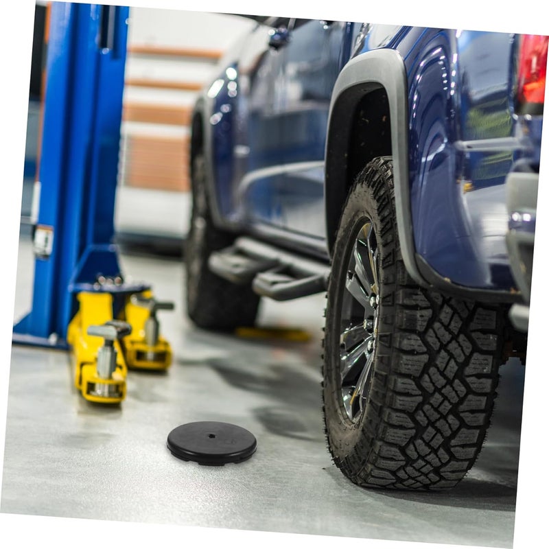 Unomor 4pcs Car Lift Pads Jacking Lifting Rubber Mat Trays Auto Jack Stand Pads - Image 5