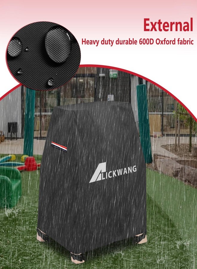 Alickwang Kids Water Table Cover for Step2 Rain Showers & Flow Water Table,Outdoor Waterproof Dustproof Anti-UV Kids Water Play Table Cover,black,Cover Only. - Image 5