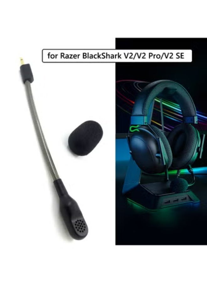 ميكروفون ألعاب بديل قابل للطي مقاس 3.5 مم لـ Razer BlackShark V2/V2 Pro/V2 SE - Image 1