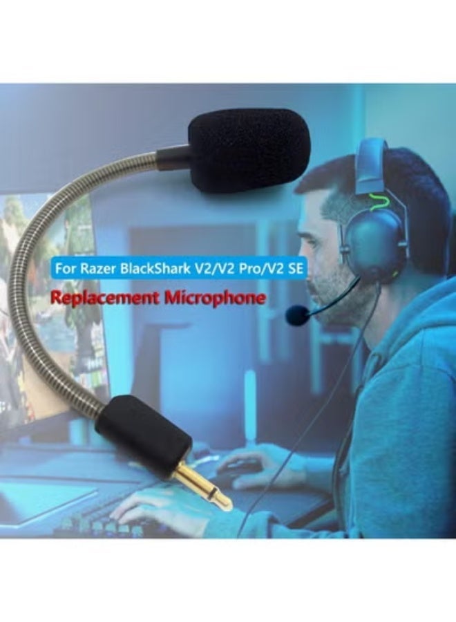 ميكروفون ألعاب بديل قابل للطي مقاس 3.5 مم لـ Razer BlackShark V2/V2 Pro/V2 SE - Image 4