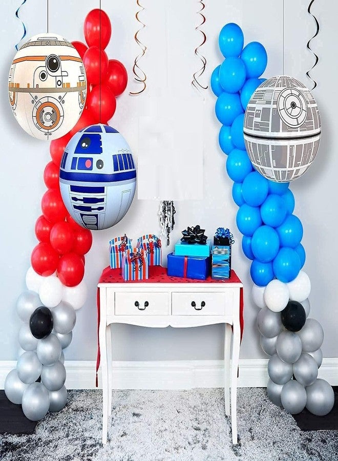 NINOSTAR Play Balls Set of 3 - Fun Indoor and Outdoor Gift, for Play/Room Decor/Party Decor/Pool Inflatable Water Toys - Image 5