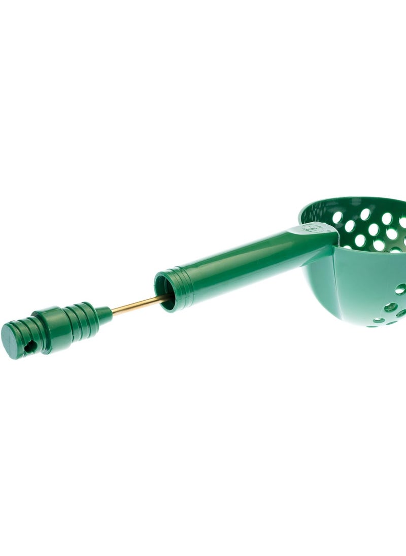 SE SE 14Inch Green Sand Scoop with Brass Probe for Gold Panning and Metal Detecting  2in1 Design with 418 Inch Probe  GP3SS23GG  - Image 3