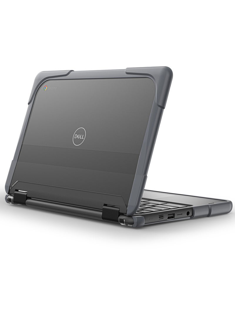 Case for Dell Chromebook 11.6-inch (3100/3110) Touchscreen 2-in-1, Corner Protection Heavy Duty Rugged Bumper Shockproof Plastic Hard Case