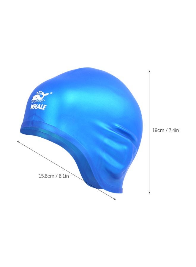 Whale Waterproof Silicone Swimming Cap - Image 4