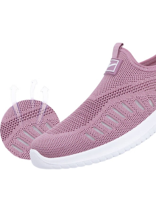 Warrior Official Mom Shoes, Summer Women'S Slip-On Shoes, Elderly Shoes, Soft-Soled Walking Shoes, Sports Casual Shoes, Purple, Size 36 - Image 3