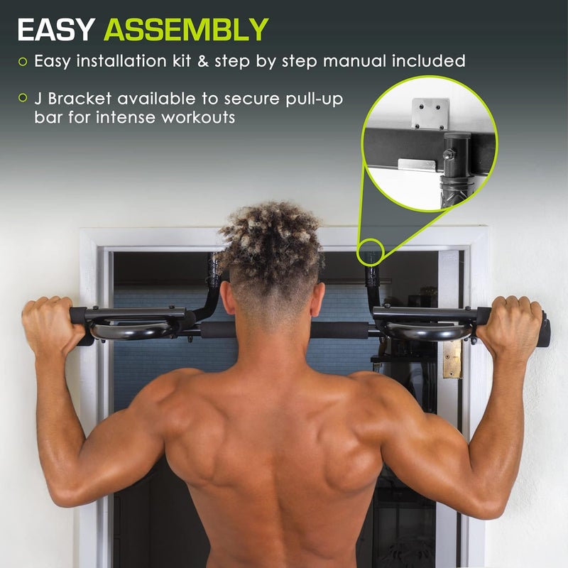 ProSourceFit Pull Up Bar for Multi Use Fitness & Home Gym Exercise - Image 5