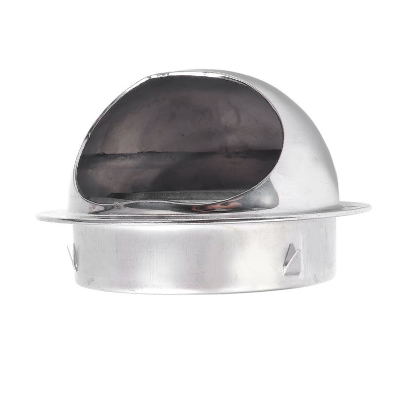 Stainless Steel Vent Hood Exterior Rainproof Wind Cover Stainless Steel Vent Cover Outlet Accessory 6 Inch - Image 4