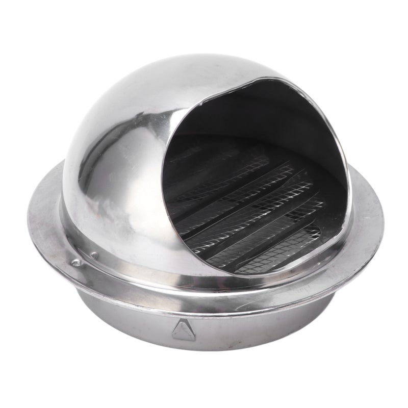 Stainless Steel Vent Hood Exterior Rainproof Wind Cover Stainless Steel Vent Cover Outlet Accessory 6 Inch - Image 5