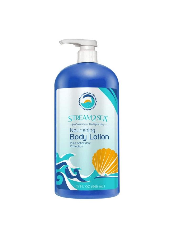 STREAM 2 SEA Nourishing Body Lotion For Dry Skin | 32 Fl Oz Vitamin E Squalene Reef Safe And Paraben Free After Sun Moisturizing Body Lotion | Nourish & Protect Skin From Sun Exposure & Dry Weather By Stream2Sea - Image 2