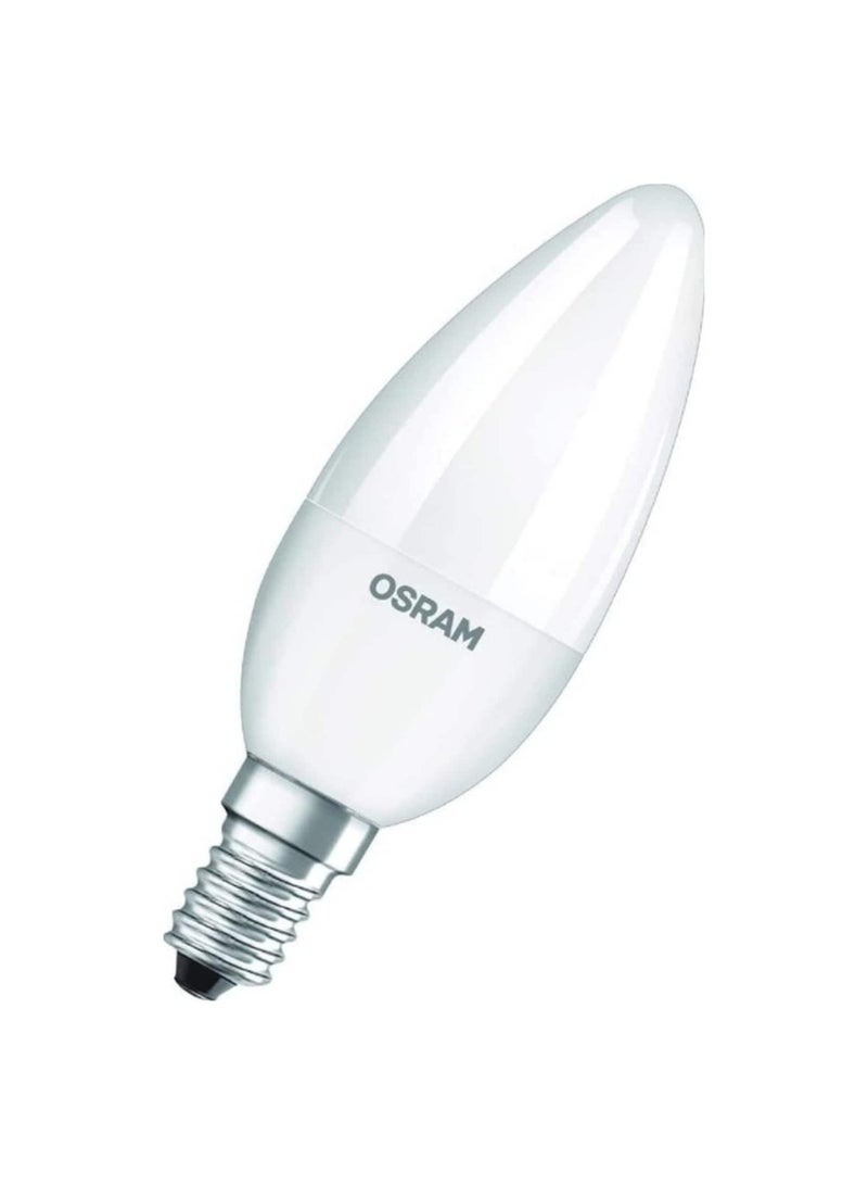 Osram LED Value E14 Classic B40 4.7W 2700K Warm White Frosted Non-Dimmable Energy-Saving LED Bulb - Image 3