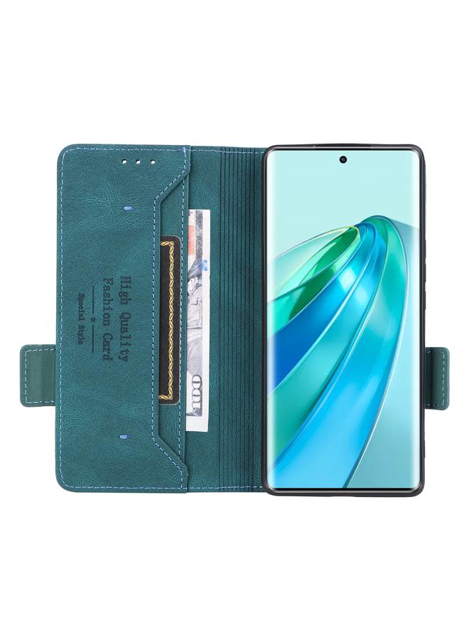 The Bros Case For Honor X9a 5G / Magic5 Lite Magnetic Clasp Flip Leather Phone Case - Image 4