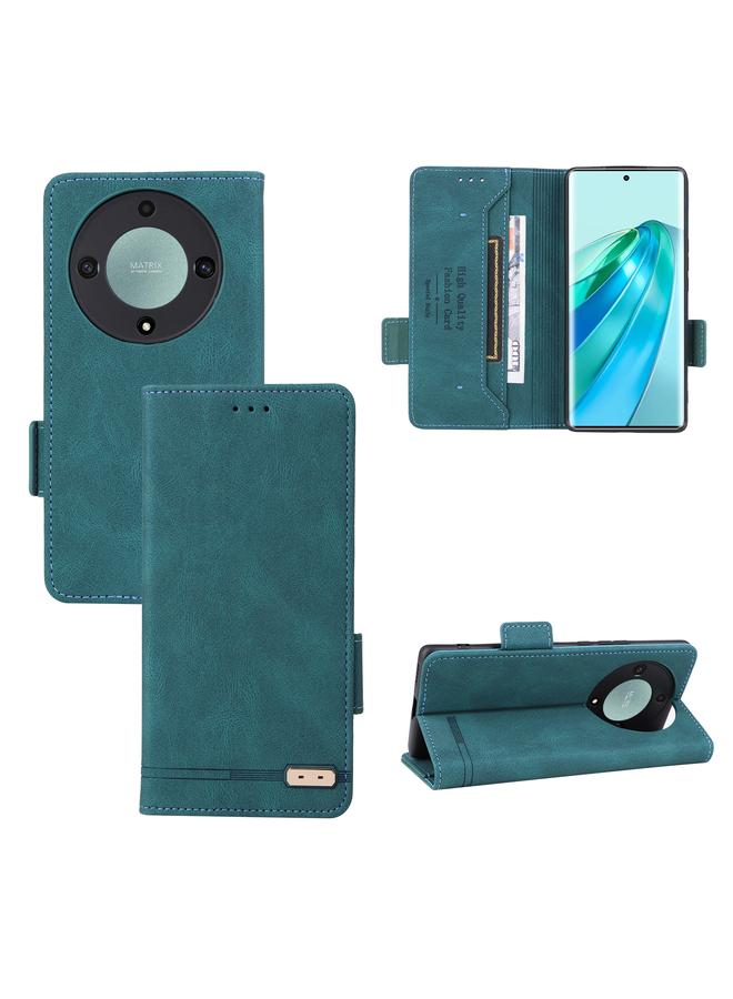 The Bros Case For Honor X9a 5G / Magic5 Lite Magnetic Clasp Flip Leather Phone Case - Image 1